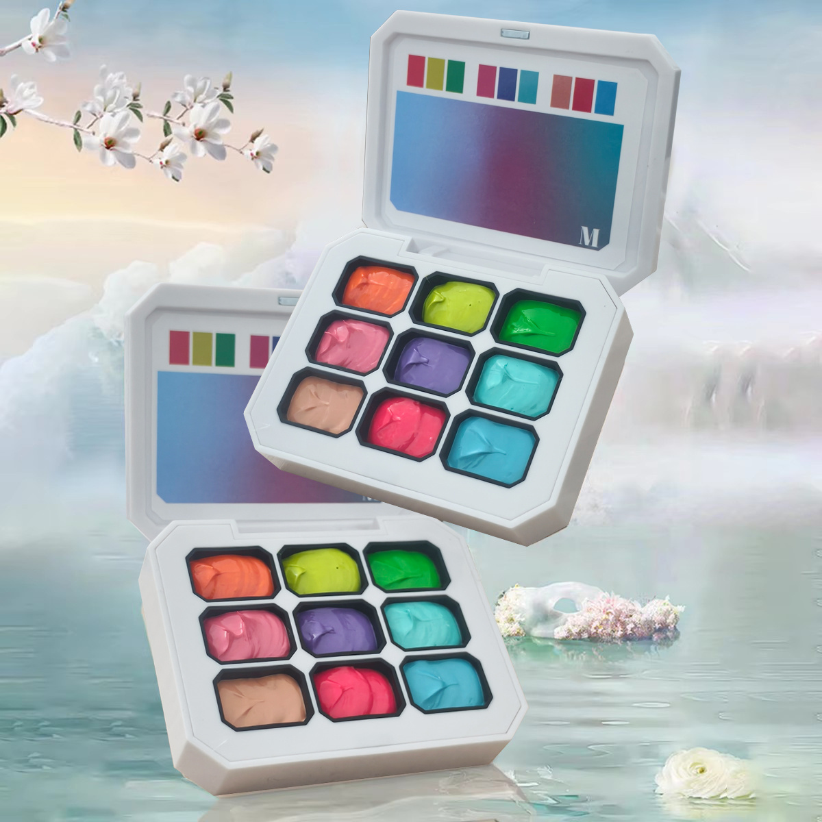 Photography Lighting Gel - 1 szt. 9-kolorowy, jednolity lakier do