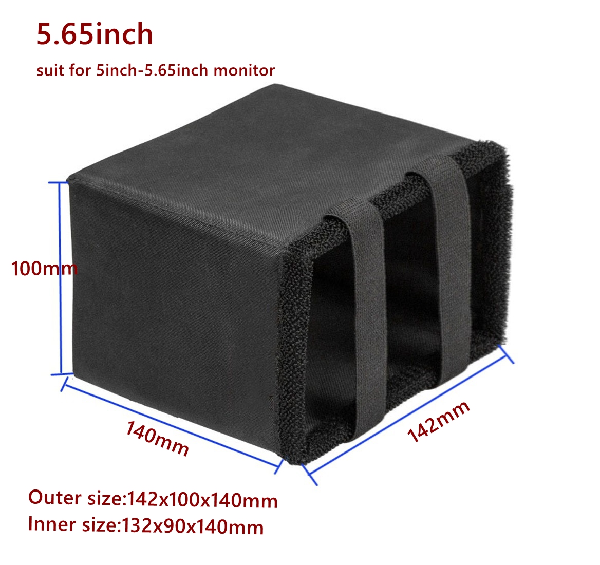 Photography And Videography Lighting - 5,65-calowy 7-calowy 9-calowy monitor LCD Osłona