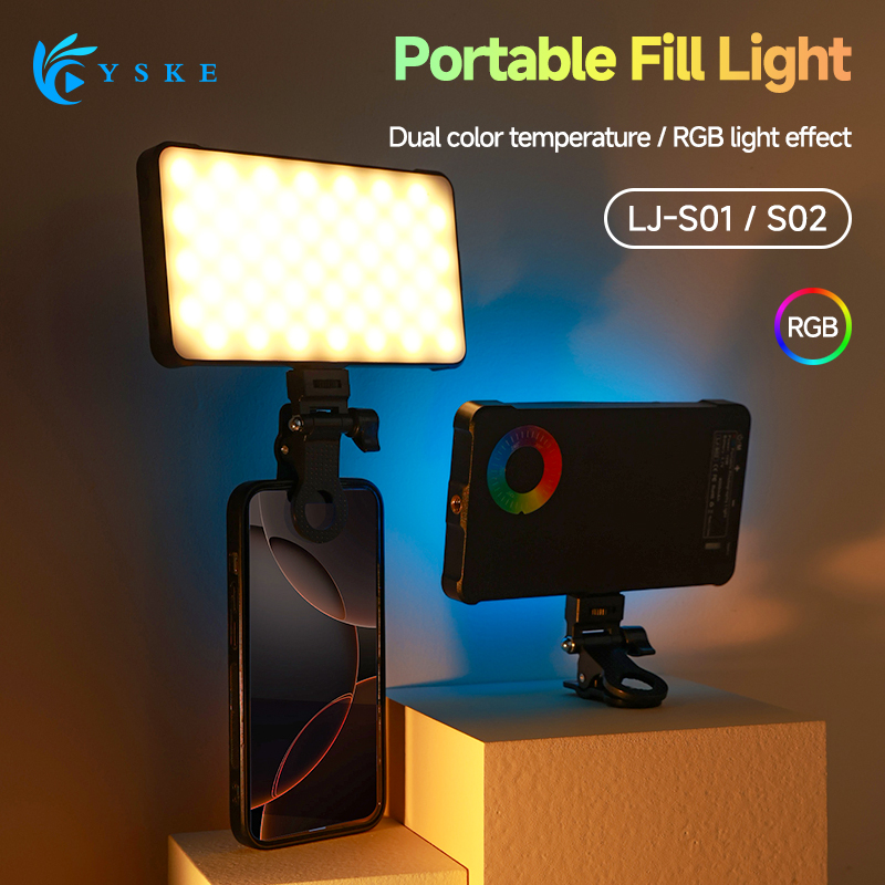 Photography And Videography Lighting - RGB LED Video Light Fill Straight