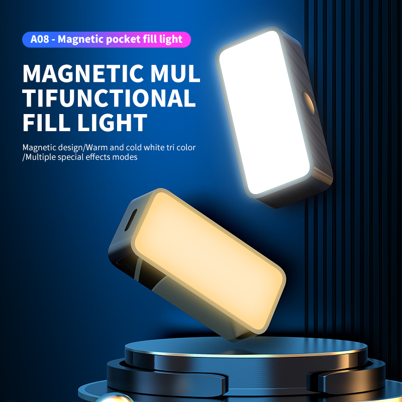 Photography And Videography Lighting - Magnetyczne przenośne mini światło wypełniające do