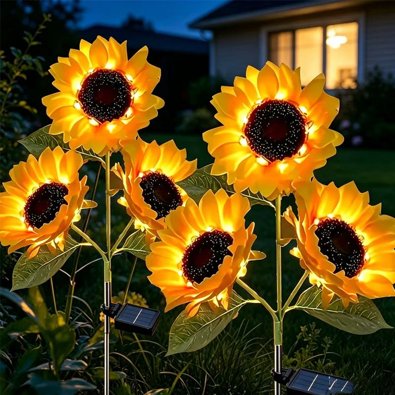 2-pak solarnych lamp ogrodowyc – Flower Photography Led Lighting Pack recenzja i cena