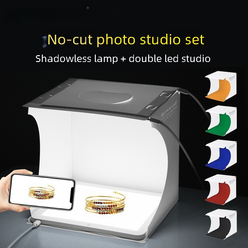 2-w-1 20cm Mini LED Photo Ligh – Photography Lighting No Shadows recenzja i cena