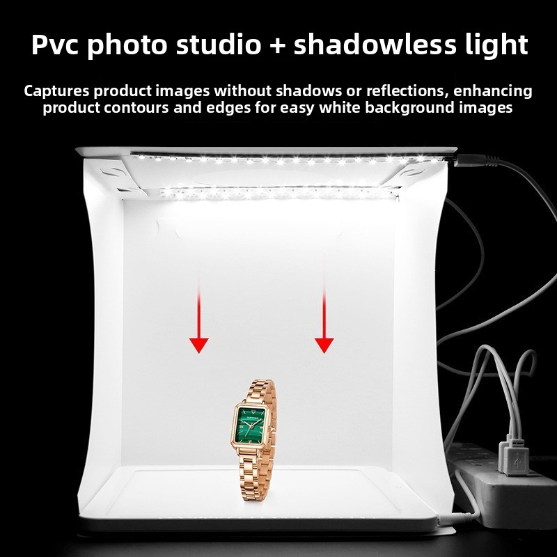 2-w-1 20cm Mini LED Photo Ligh – Photography Lighting No Shadows recenzja i cena