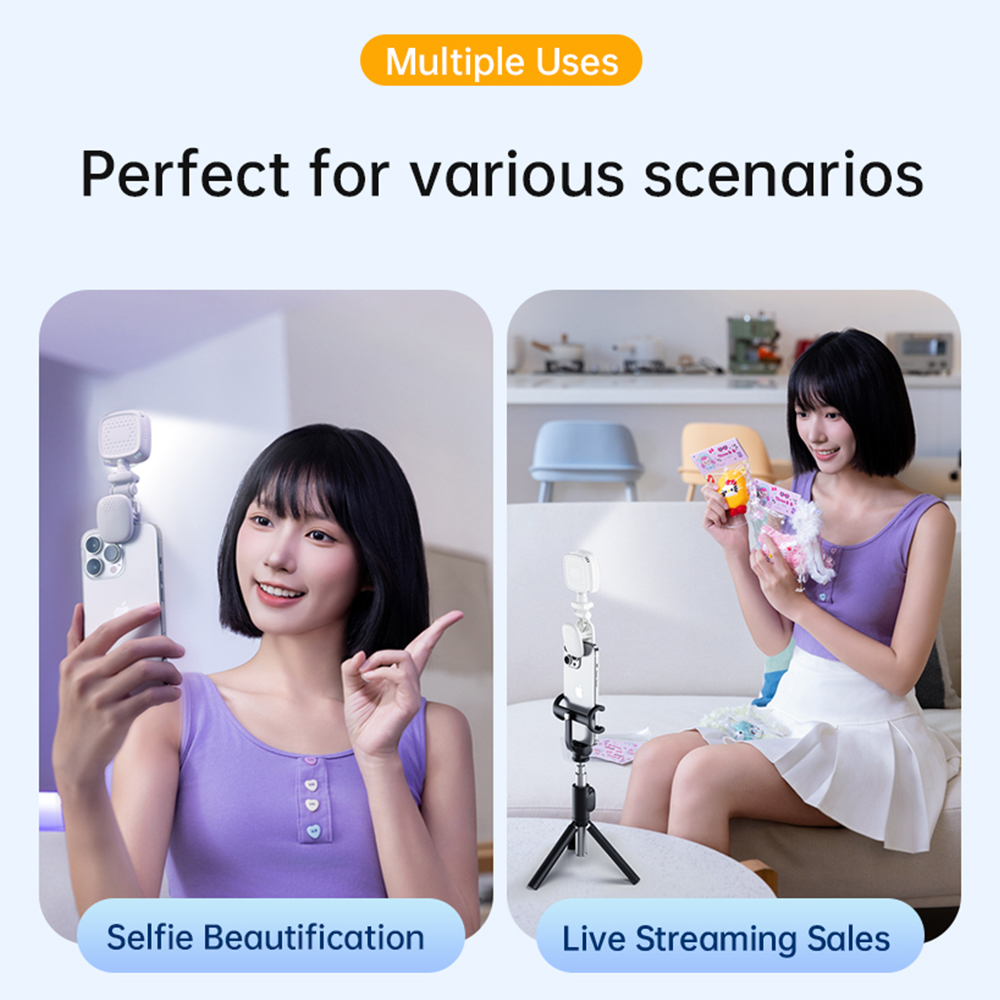 Przenośna lampka LED do selfie – Photography And Videography Lighting recenzja i cena