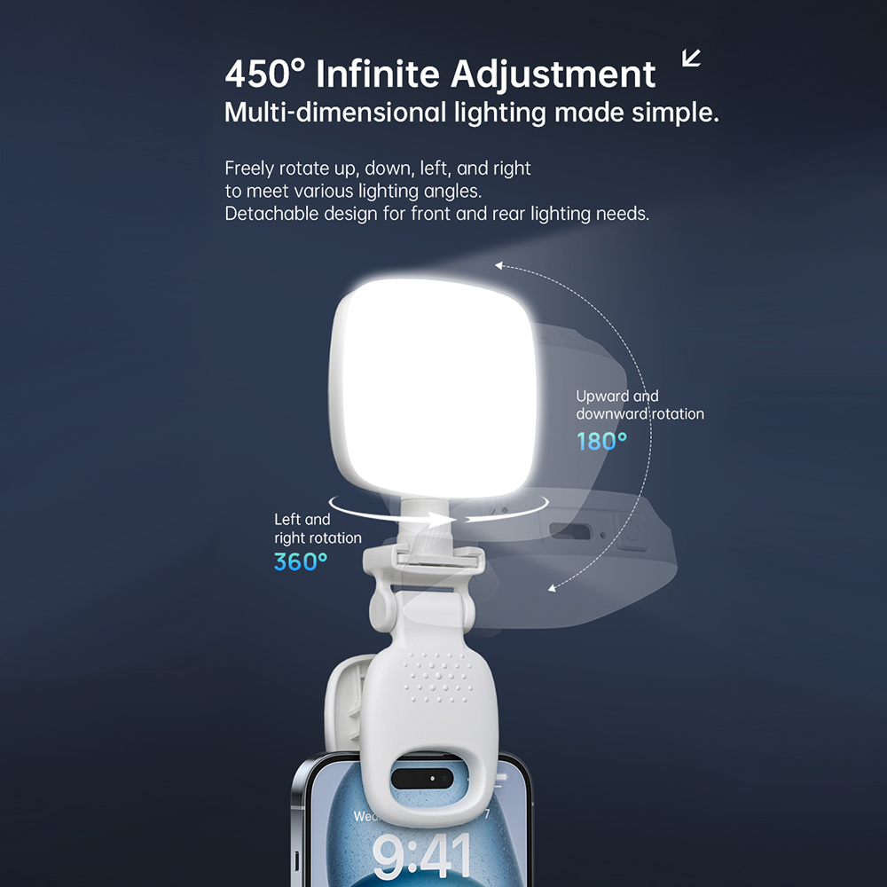 Przenośna lampka LED do selfie – Photography And Videography Lighting recenzja i cena