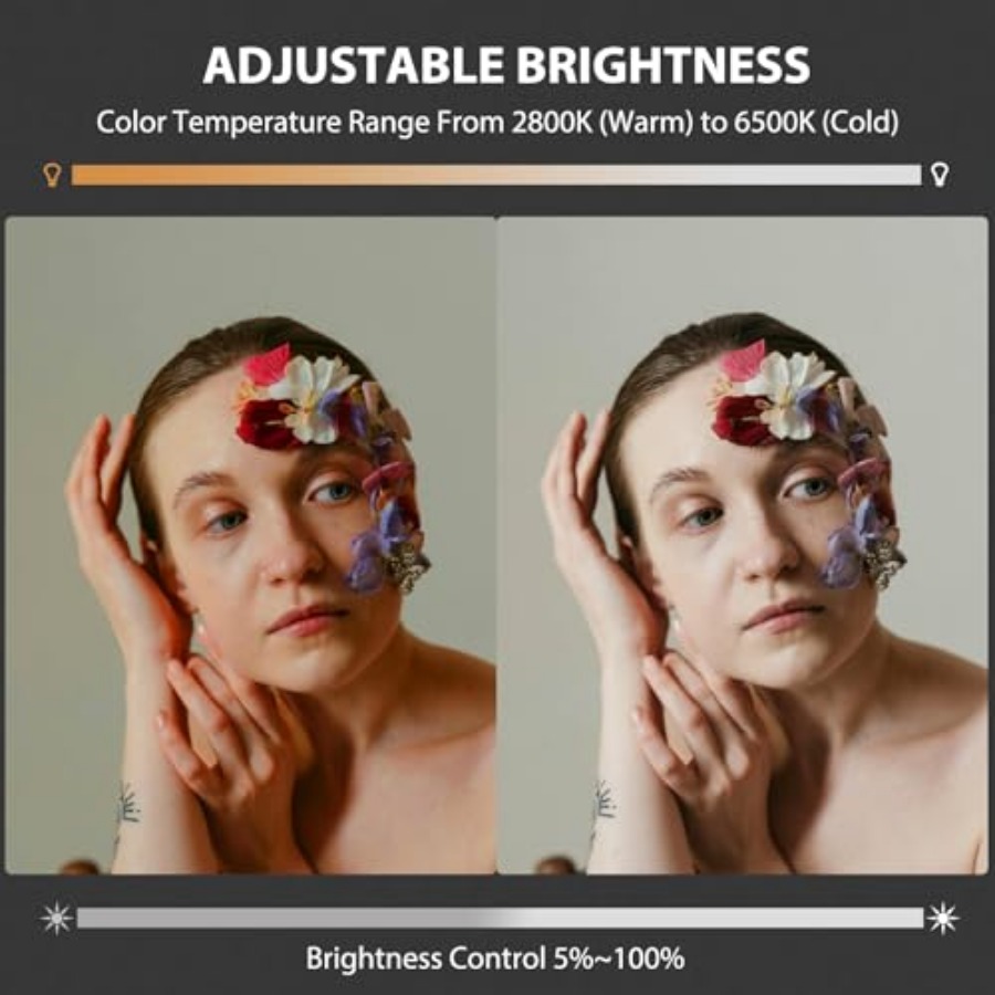 Przenośna lampa wideo LED COB  – Photography Lighting For Studio recenzja i cena