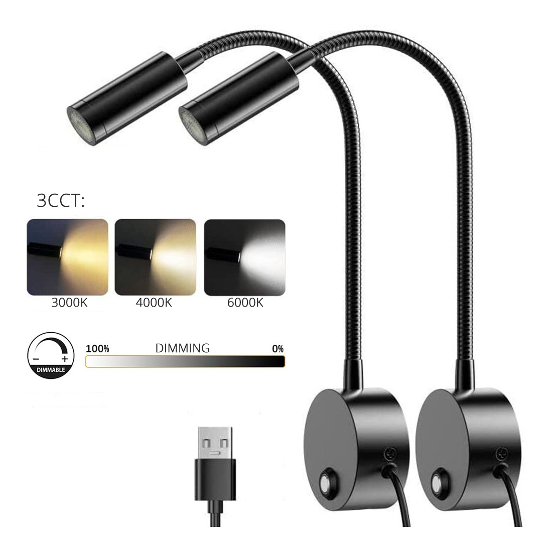 2 szt. Kinkiety lampka do czyt – Photography Lighting Book recenzja i cena