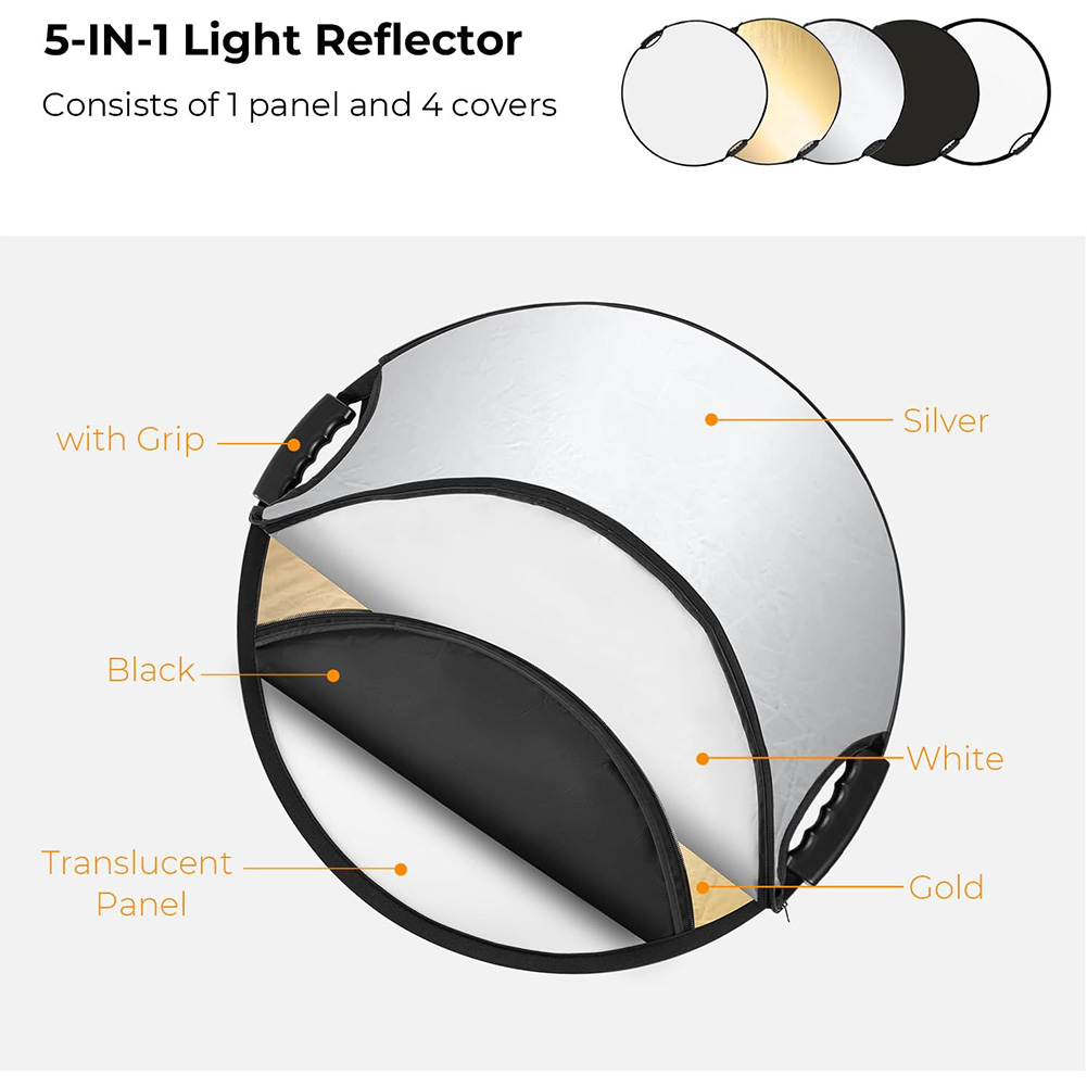 Reflektor fotograficzny MYOBO, – Photography Lighting For Studio recenzja i cena