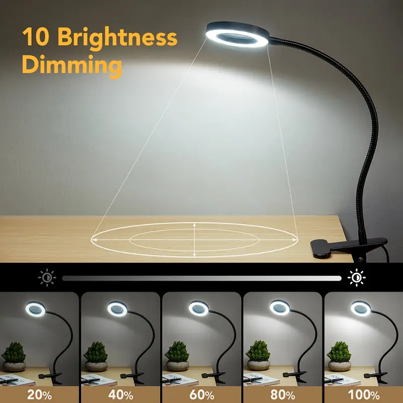 Lampka biurkowa z klipsem, 48  – Photography Lighting Book recenzja i cena