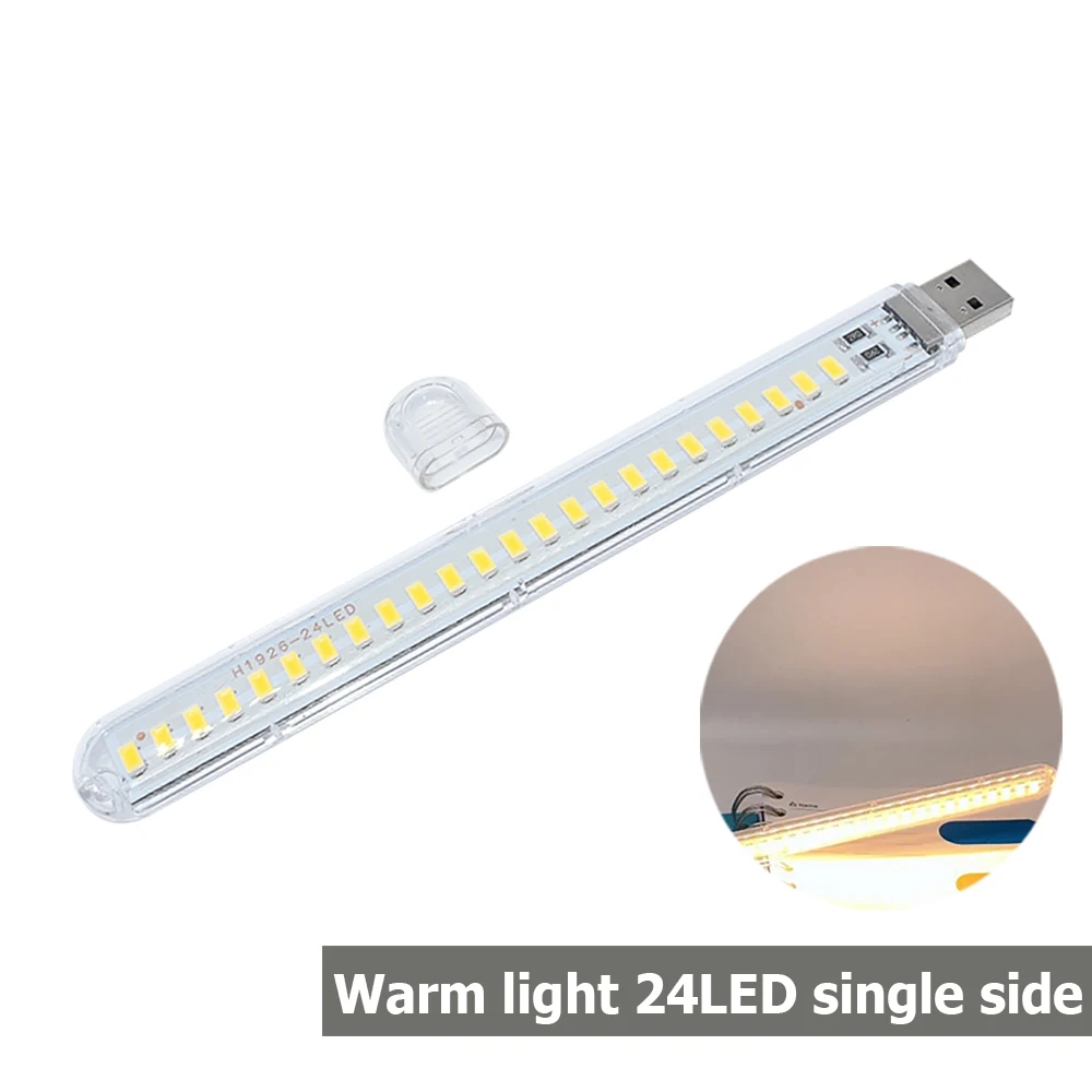 DC5V USB LED Light 24LED 8LED  – Photography Lighting Book recenzja i cena